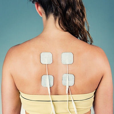 Electric Muscle Stimulation in for Neck or Back Pain